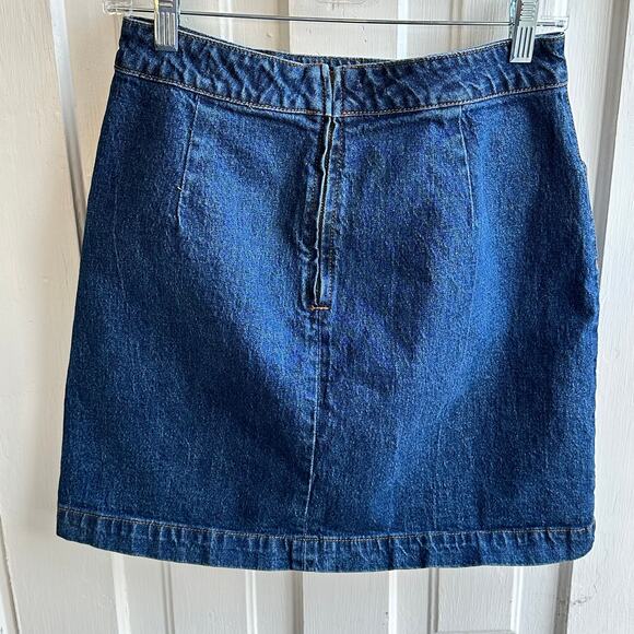 Warehouse Denim Mini Skirt - Picture 5 of 7
